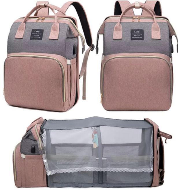 SAC À LANGER 2-EN-1 AVEC LIT PLIABLE MyMoon-Baby™